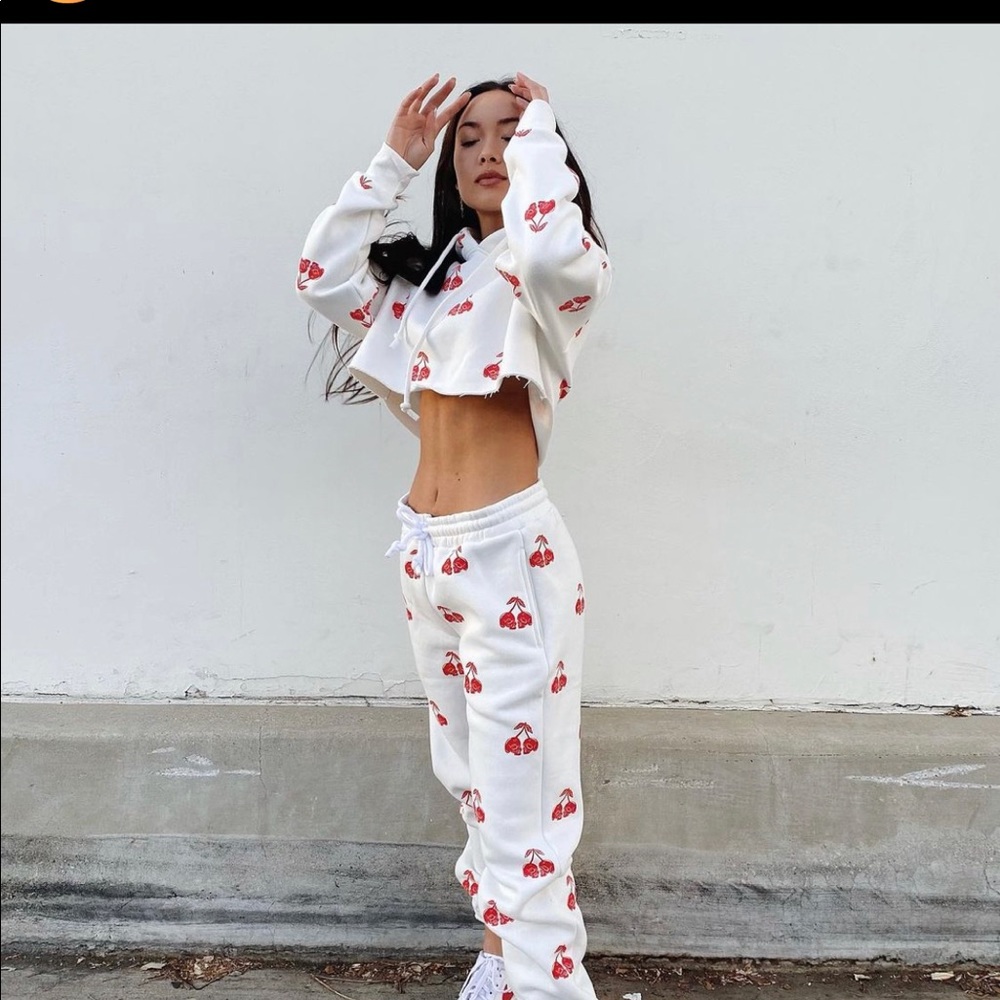 Badwood Cherries n Cream Sweatsuit